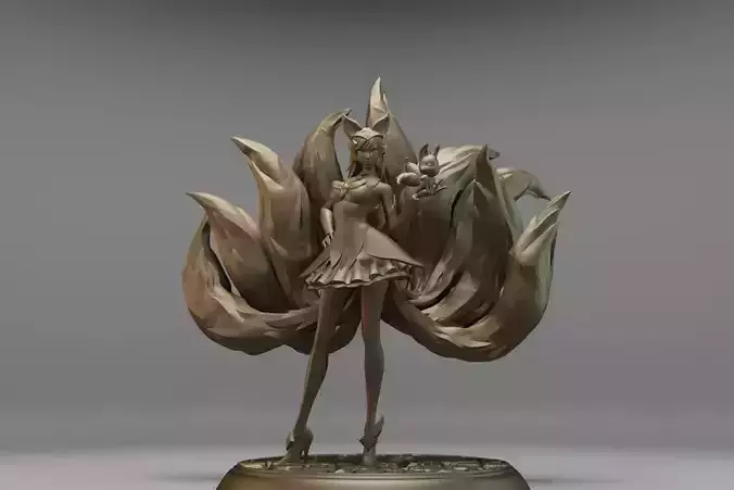AHRI STAR GUARDIAN - LEAGUE OF LEGENDS 3D print model
