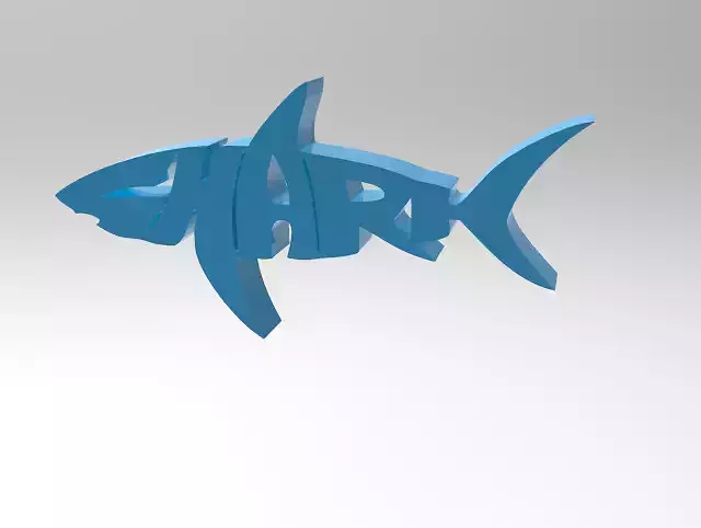 shark wall decoration