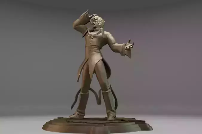 IORI YAGAMI - THE KING OF FIGHTERS 3D print model