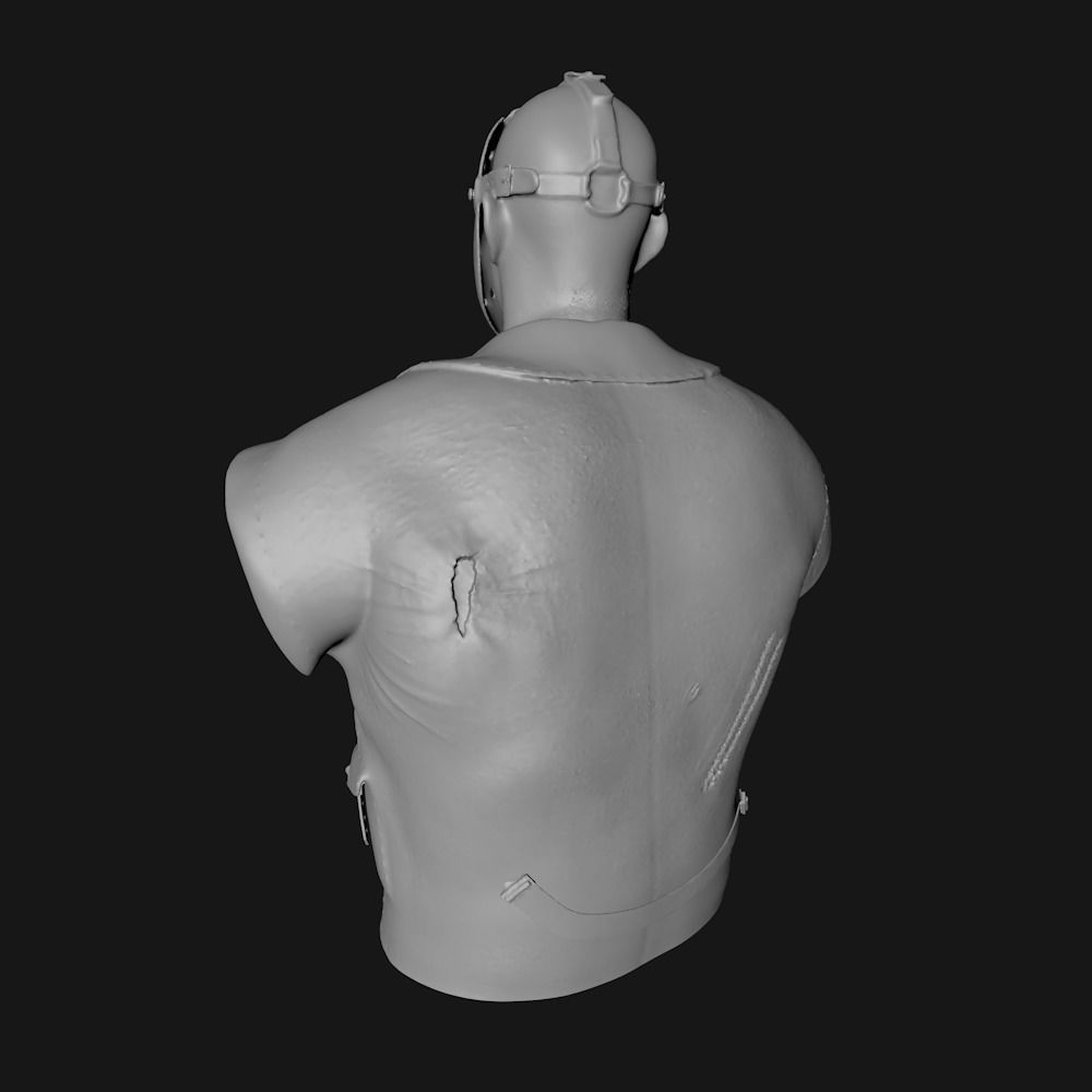 JASON VORHEES - BUST - FRIDAY THE 13TH 3D print model_12
