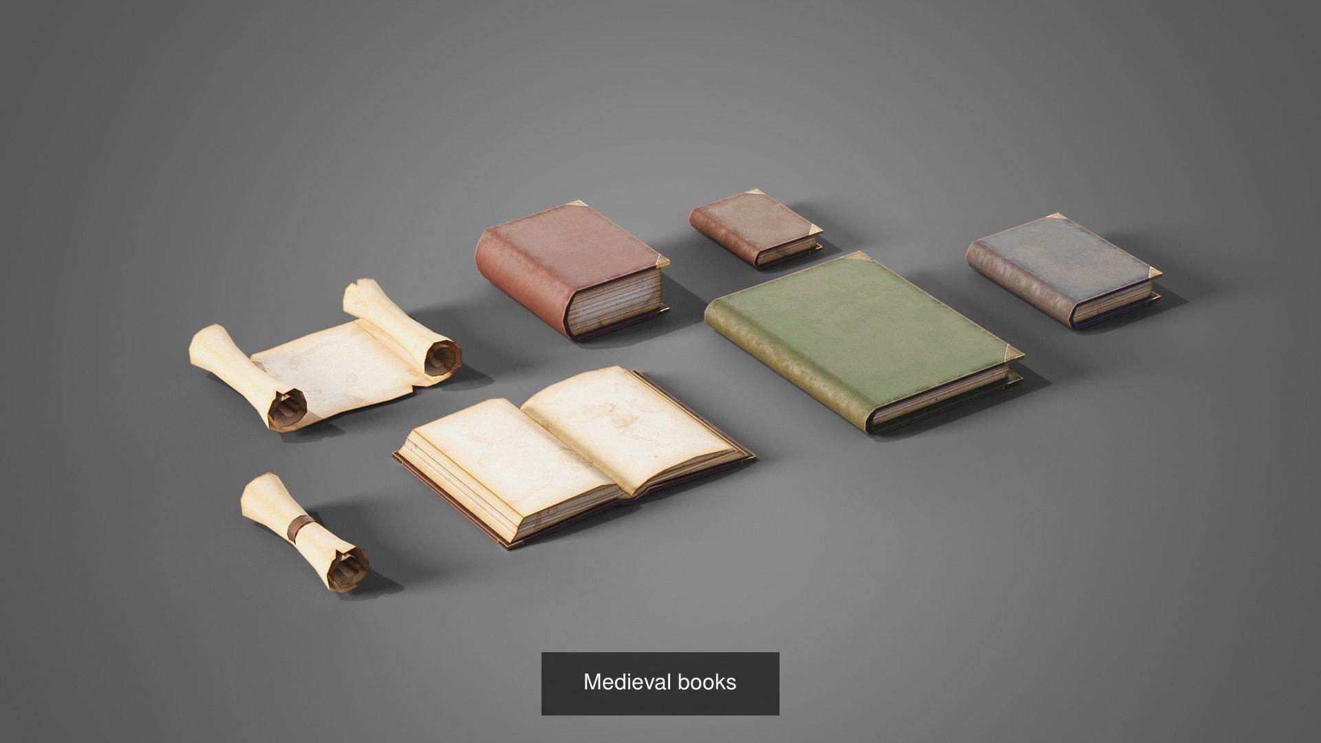 Medieval props collection _10