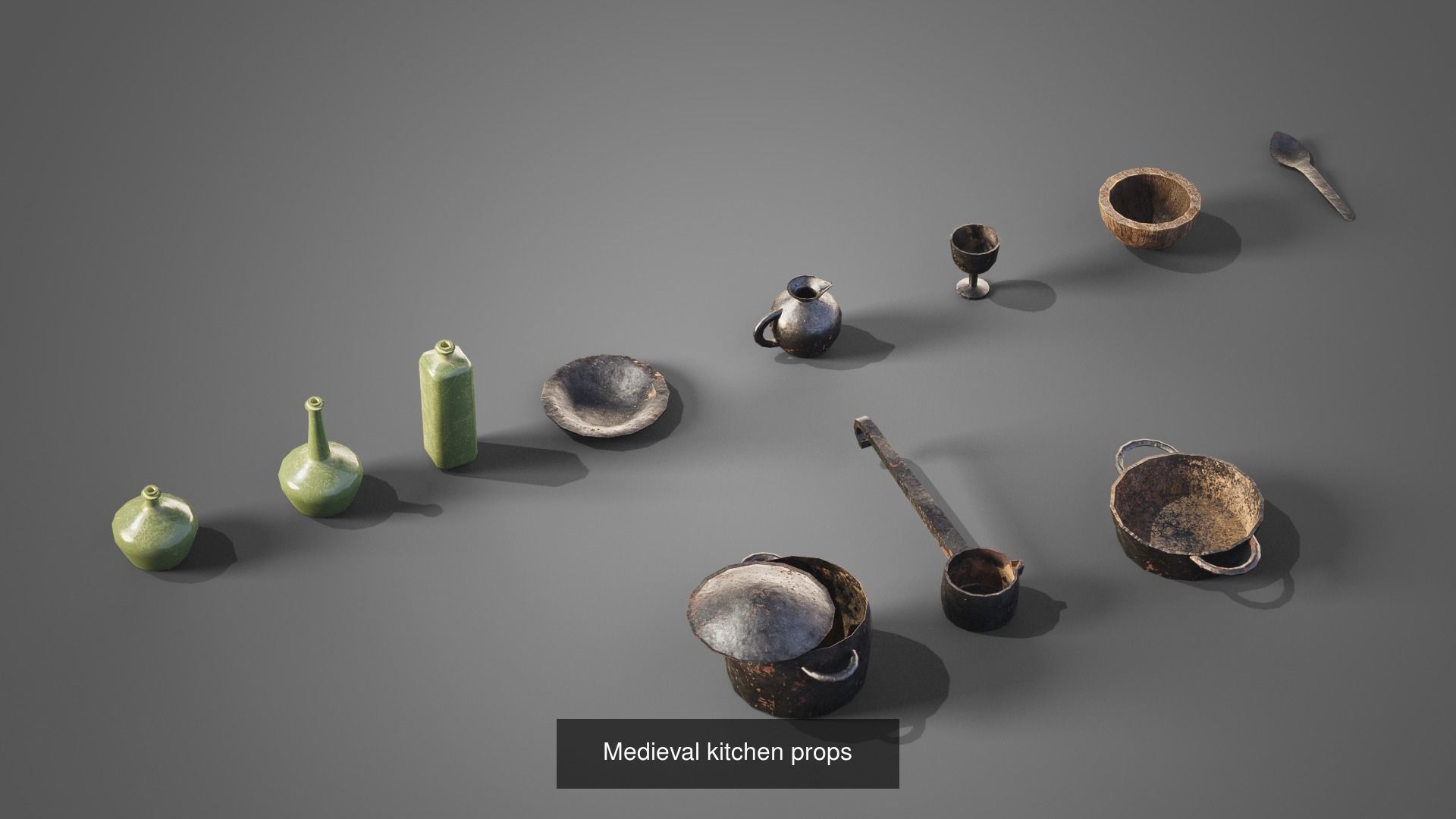 Medieval props collection _28