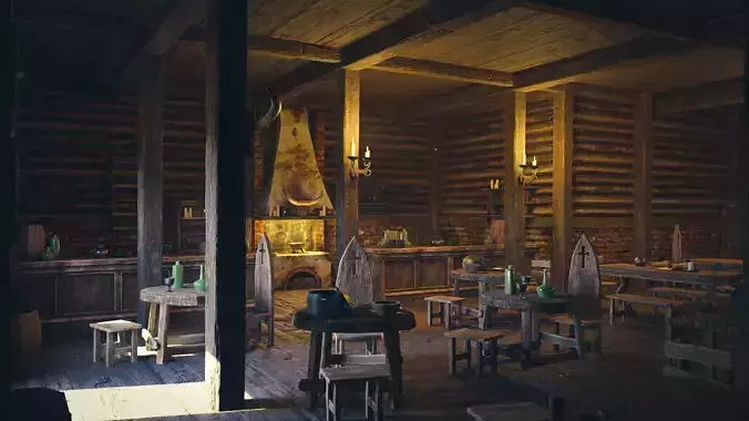 Medieval props collection 