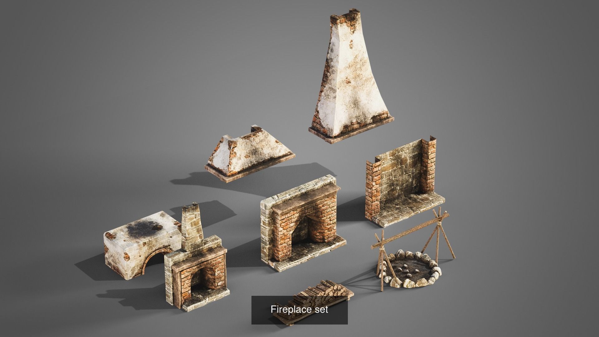 Medieval props collection _12