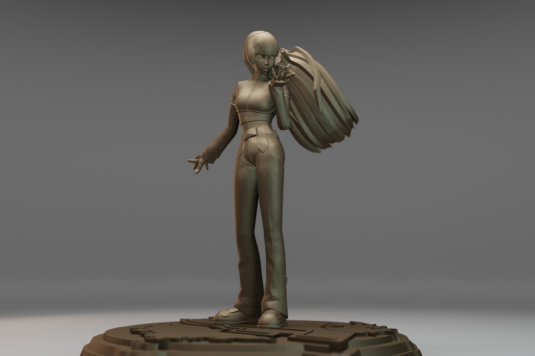 KULA DIAMOND - THE KING OF FIGHTERS 3D print model_1