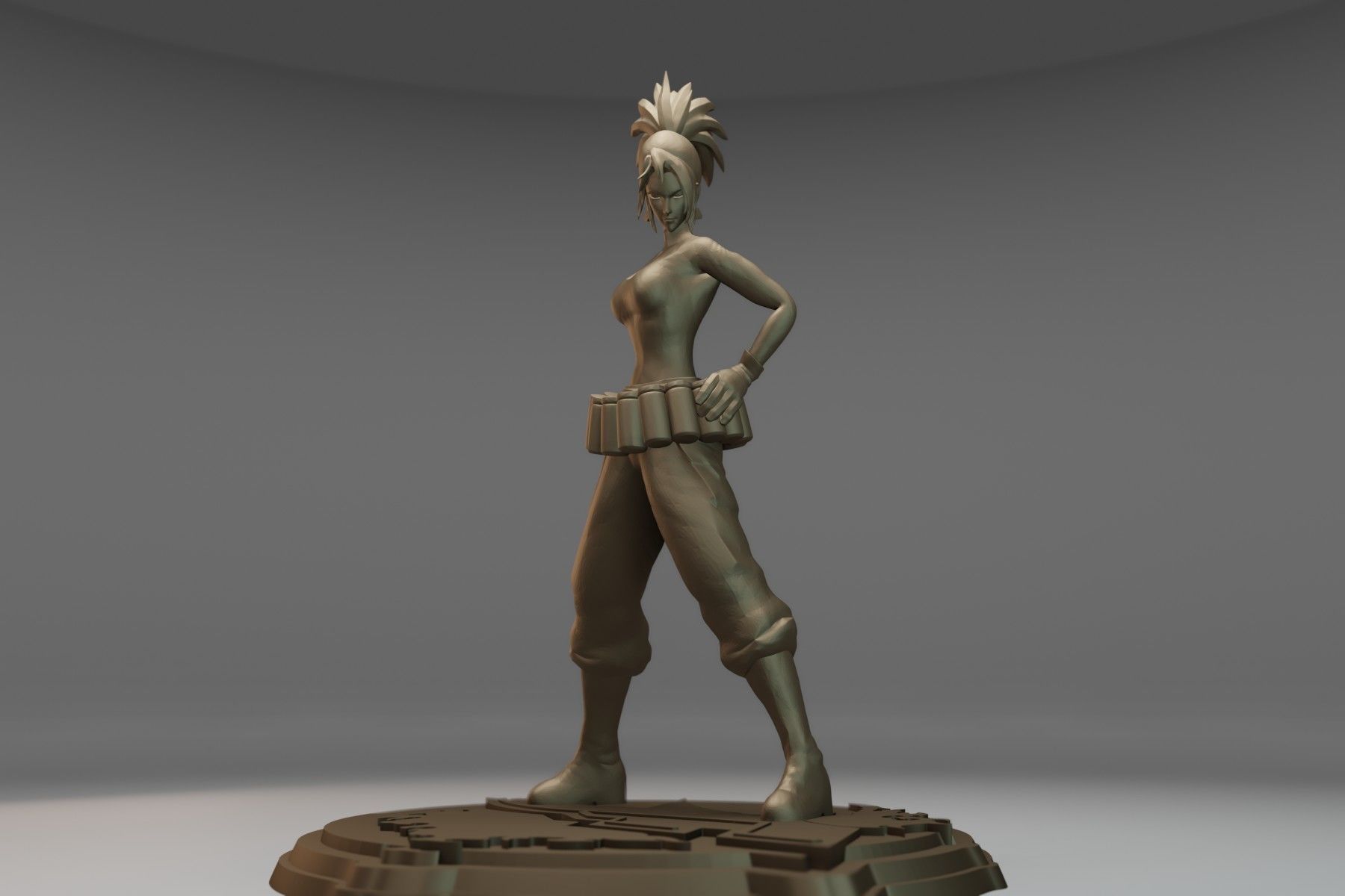 LEONA HEIDERN - THE KING OF FIGHTERS 3D print model_1