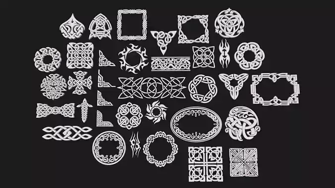 Celtic ornament pack