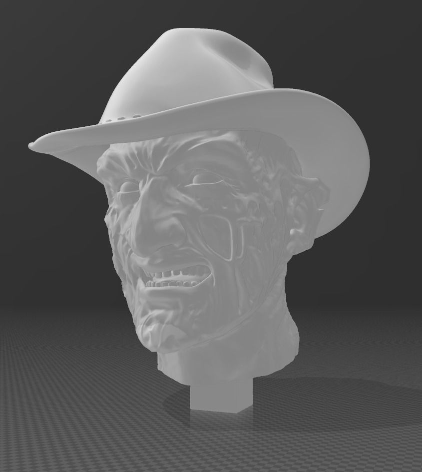 FREDDY KRUEGER BUST 3D print model_13