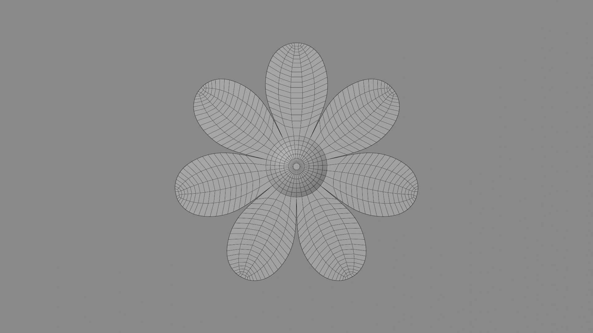 Flowers earring 3D print model_11