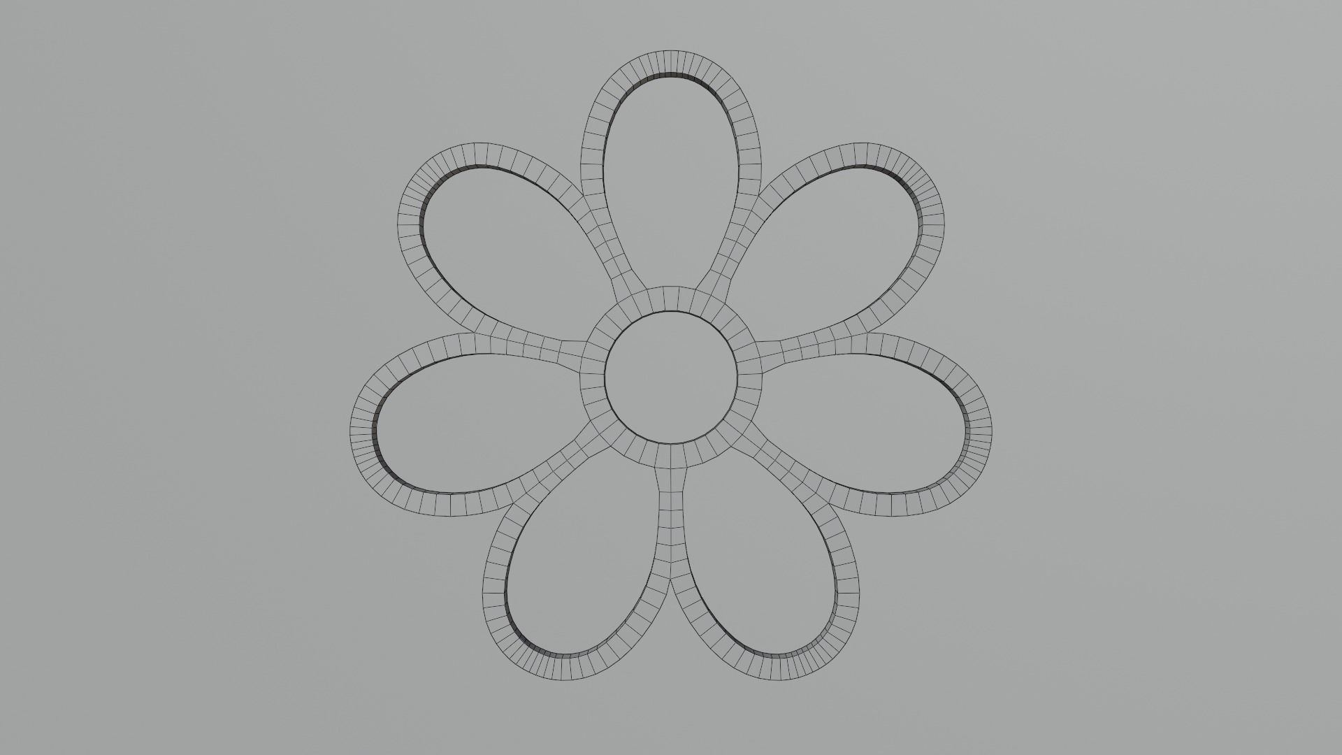 Flowers earring 3D print model_15