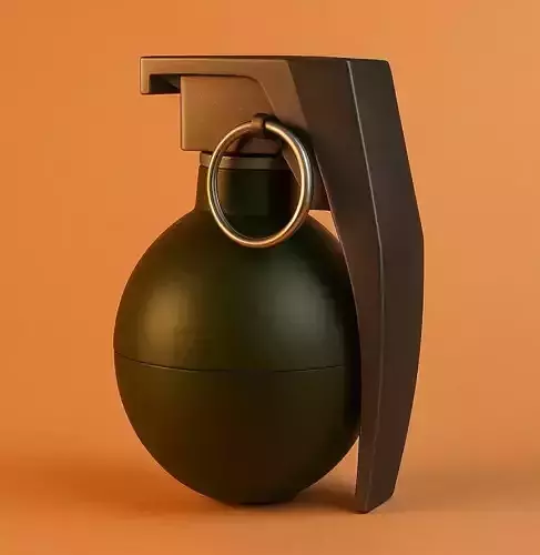 Hand Grenade 3D model