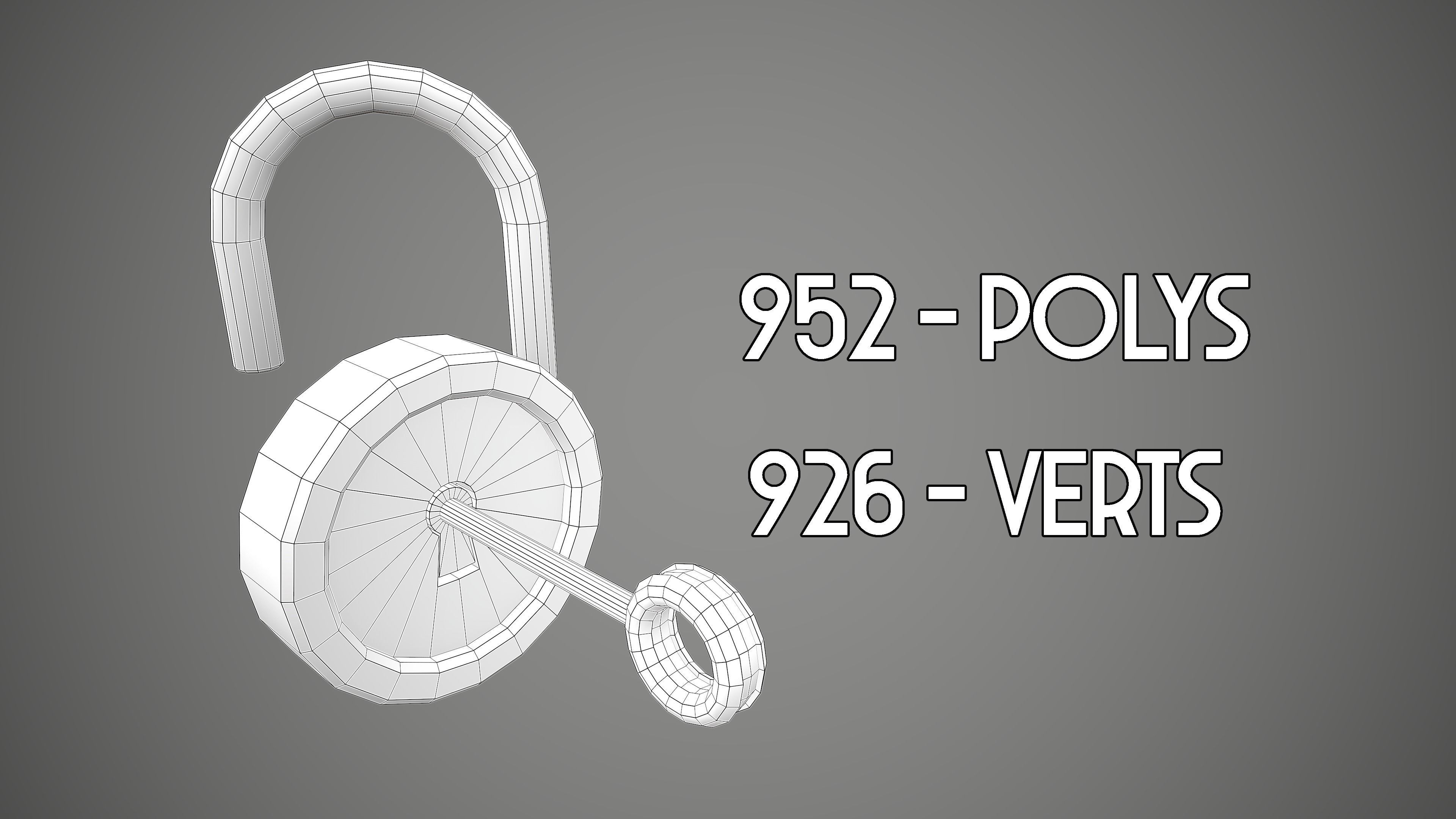 PADLOCK PACK CARTOON STYLIZED 3D Model Collection_81