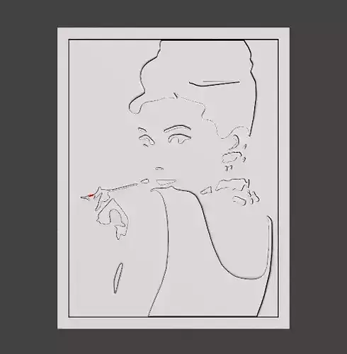 Marilyn Monroe 3D print model