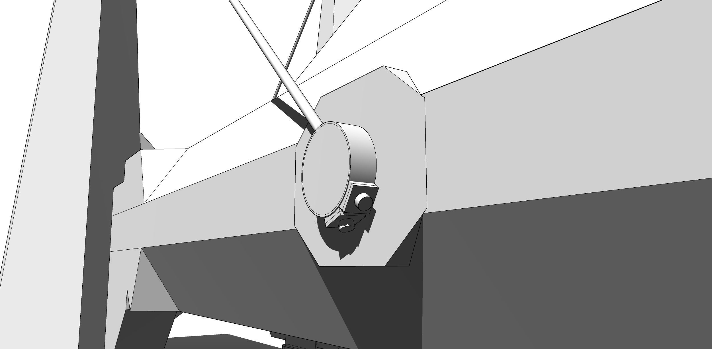 Exhibition Centre Salvador Da Bahia Brazil Brutalist Low-poly 3D model_10