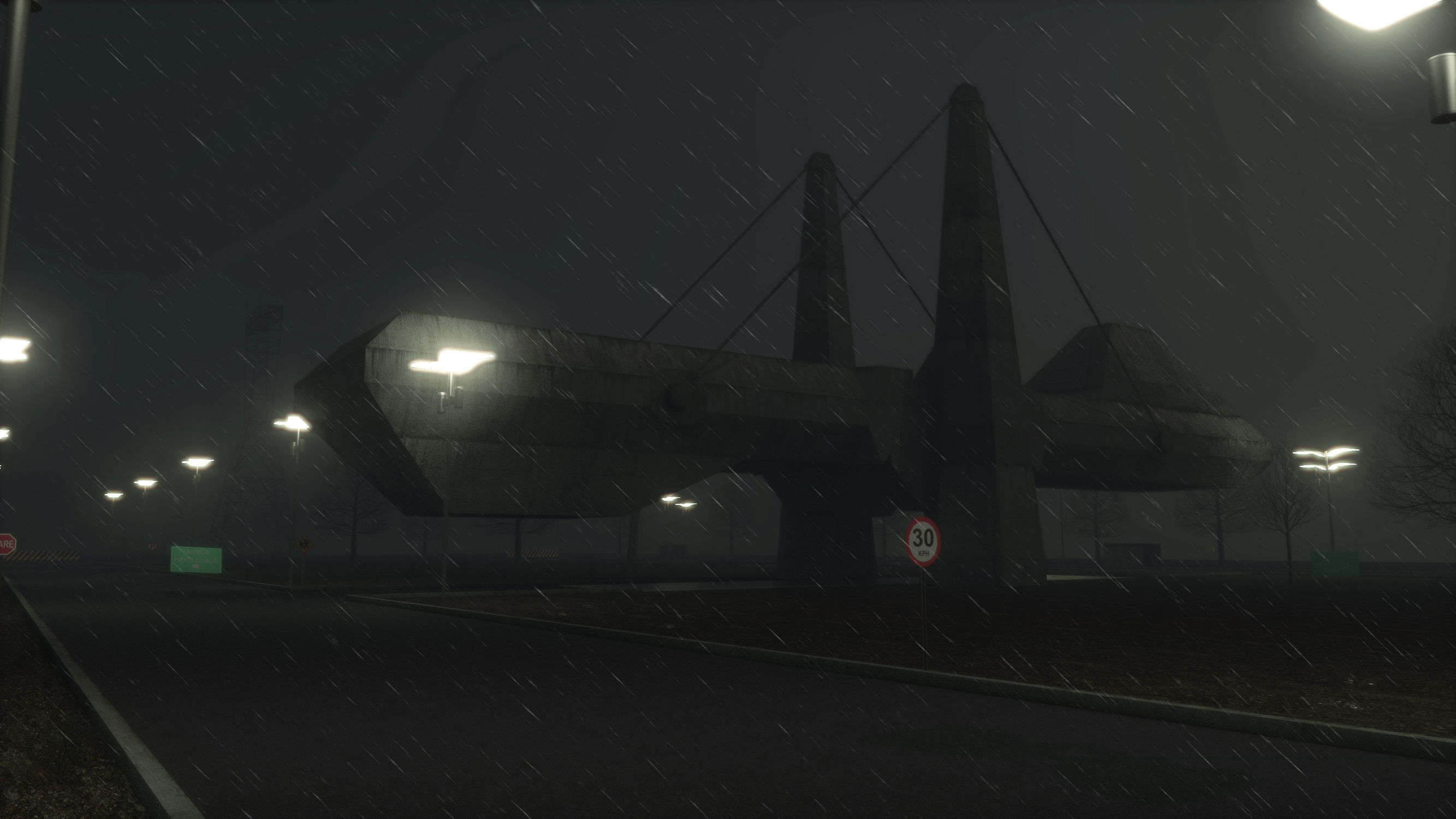 Exhibition Centre Salvador Da Bahia Brazil Brutalist Low-poly 3D model_4