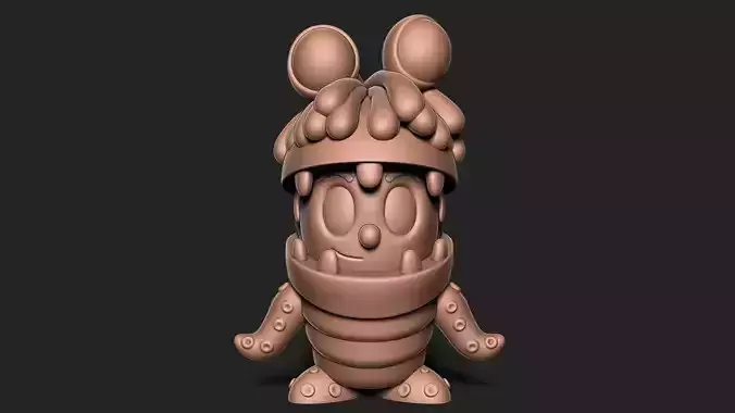 MONSTER INC BOO 3D print model