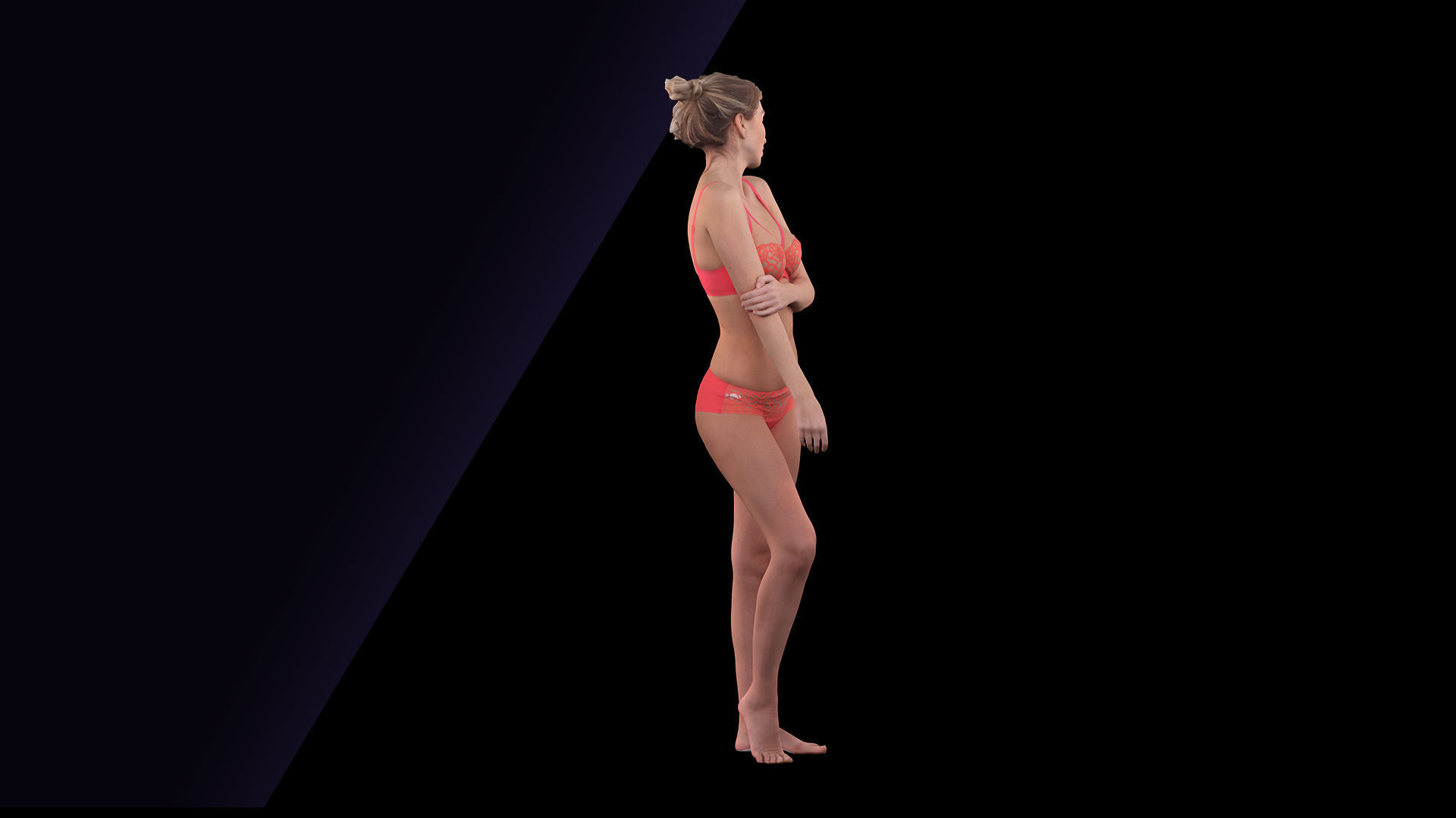 Clean Body Scan Shenika Underwear 3D model_3