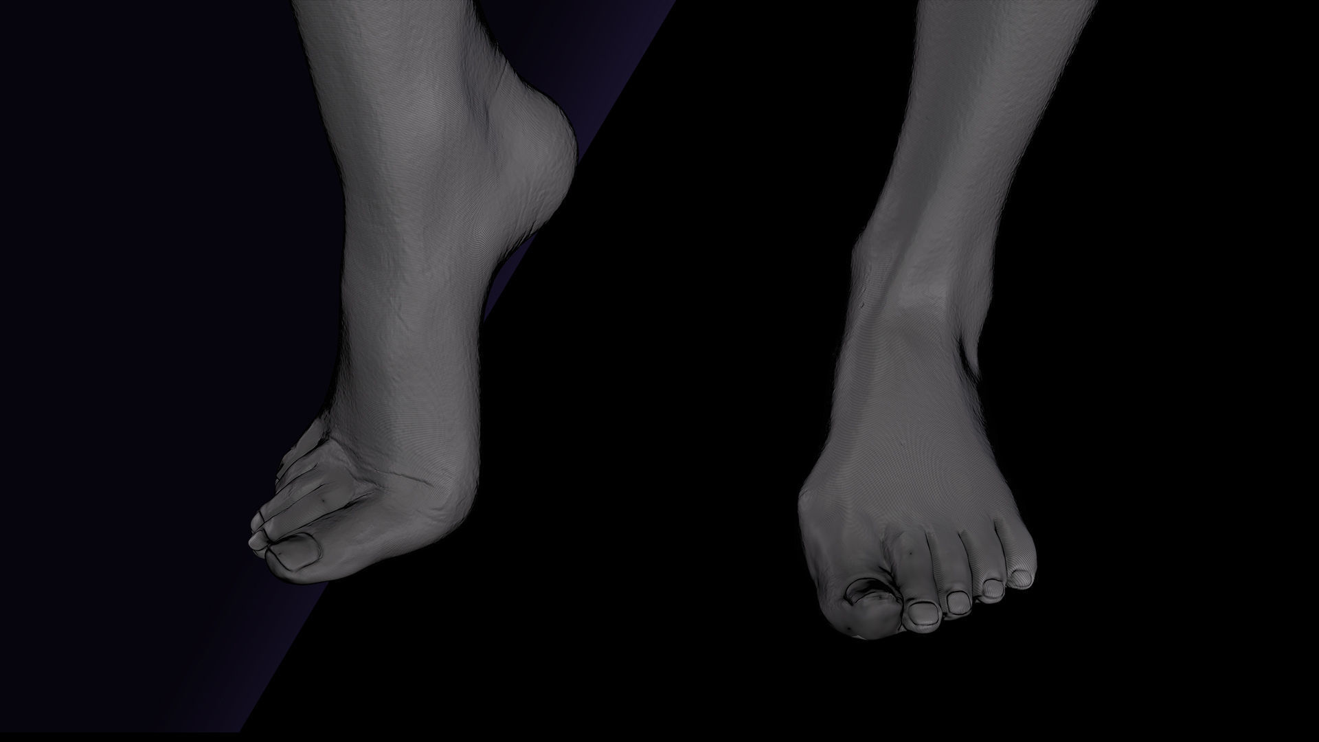 Clean Body Scan Shenika Underwear 3D model_14