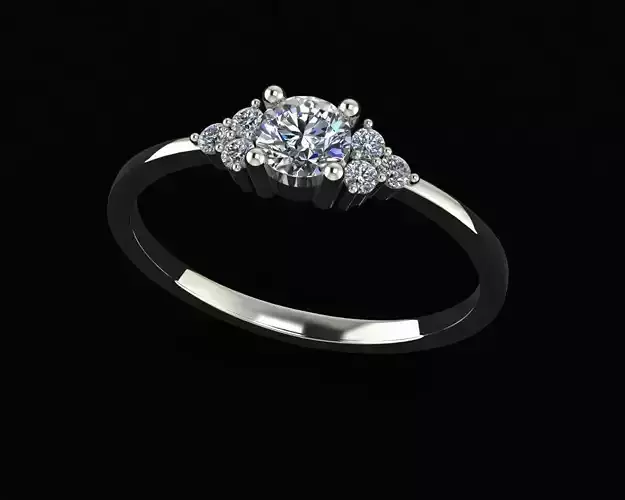 Delicate womens ring