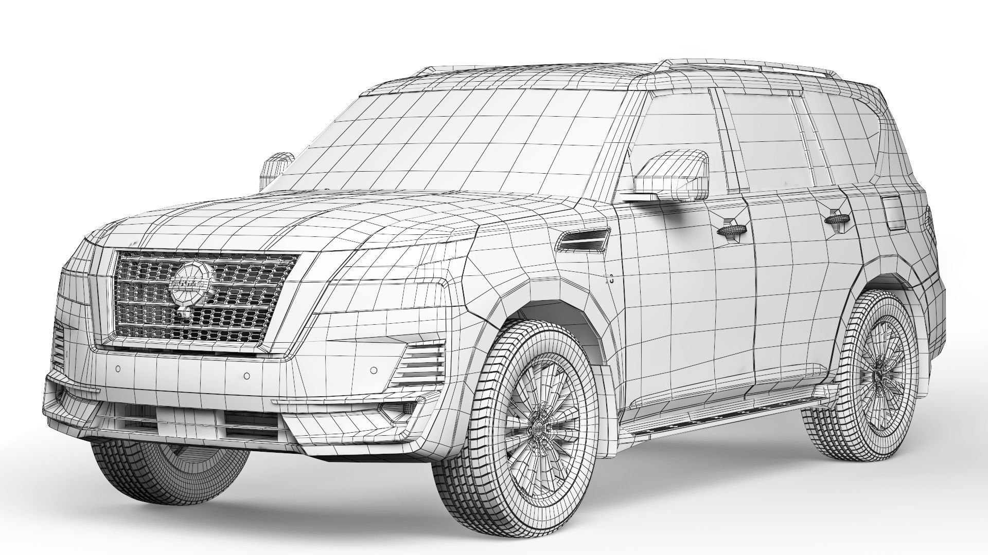 Nissan Patrol V8 Platinum 2021 3D model_8