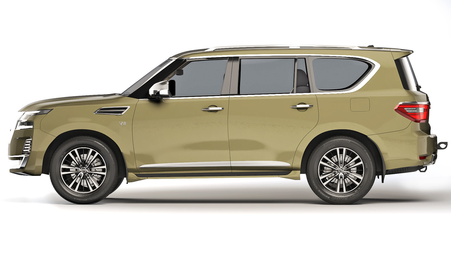 Nissan Patrol V8 Platinum 2021 3D model_2