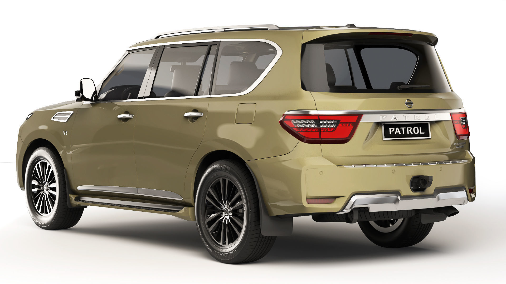 Nissan Patrol V8 Platinum 2021 3D model_3