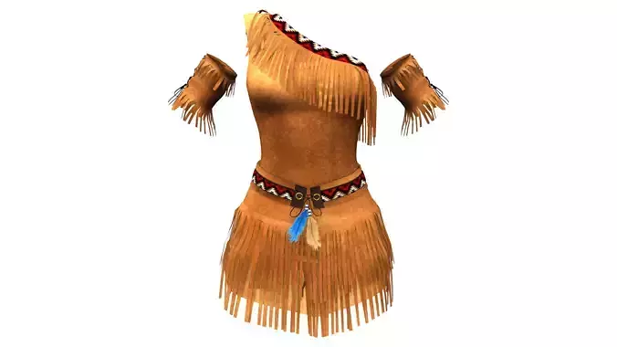 Pow Wow Native American Costume