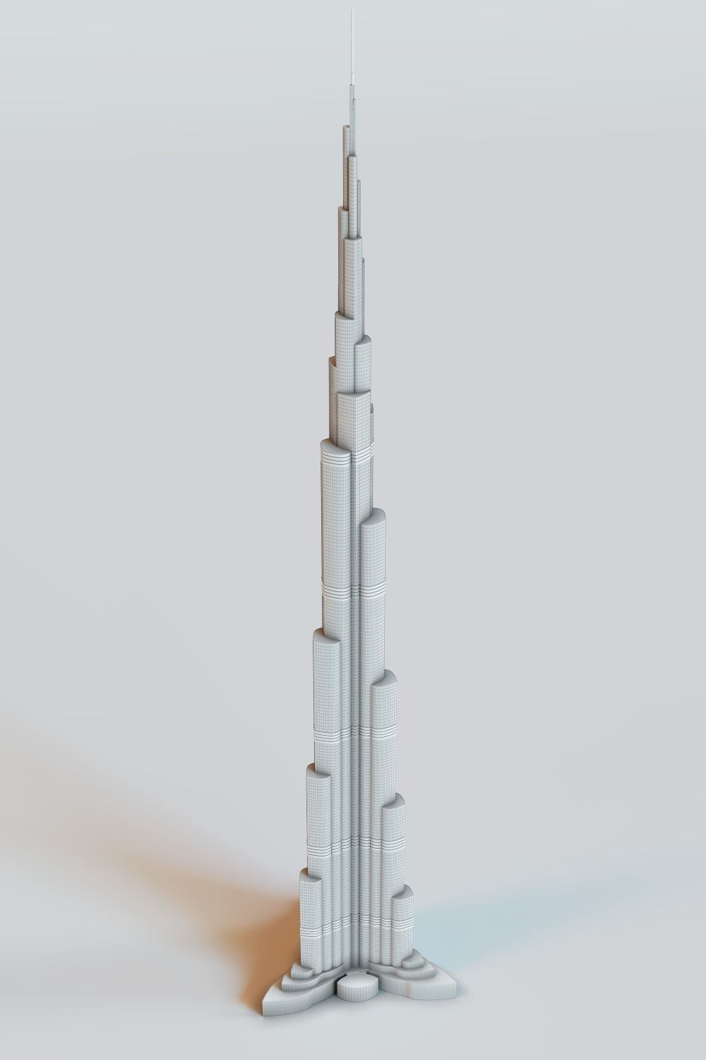 DUBAI skyline - landmarks collection 3D print model_1