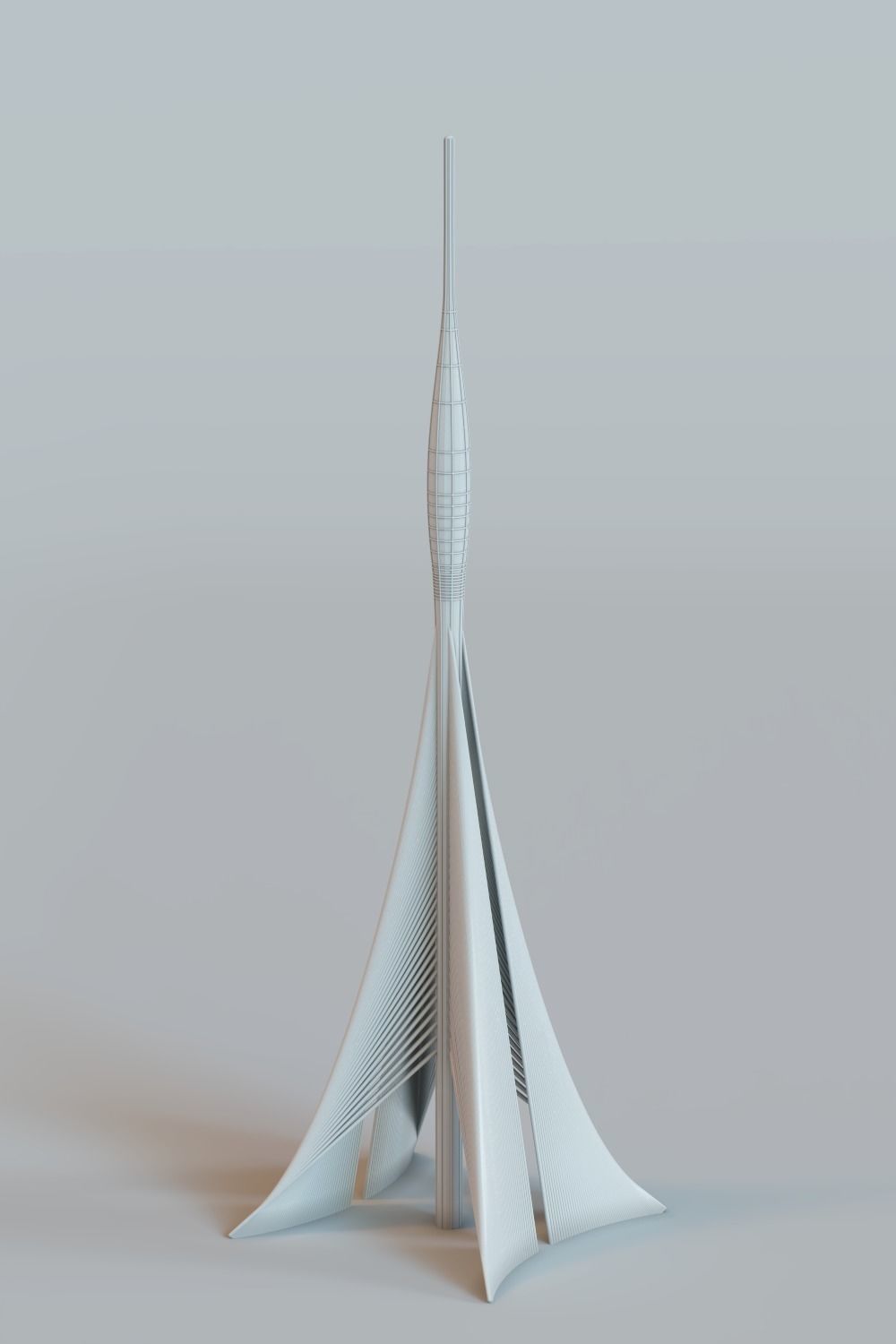 DUBAI skyline - landmarks collection 3D print model_3