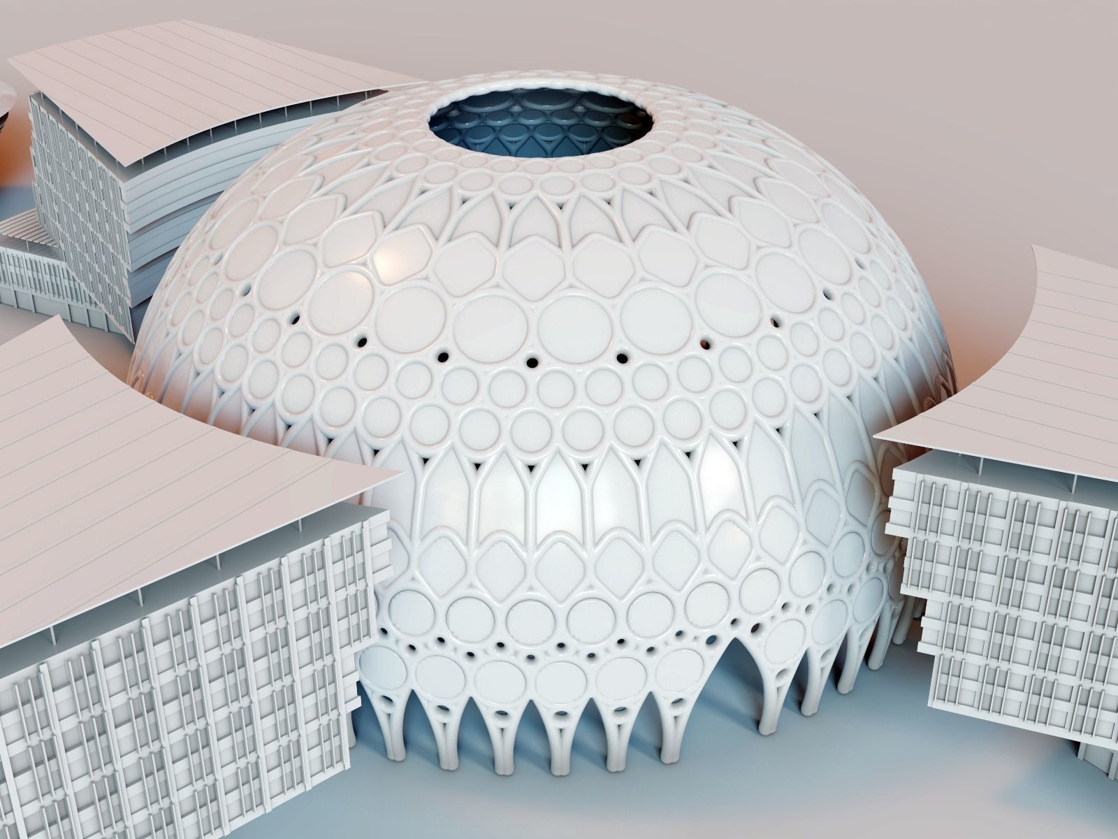 DUBAI skyline - landmarks collection 3D print model_23