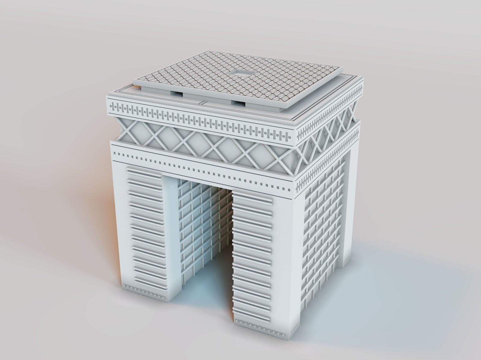 DUBAI skyline - landmarks collection 3D print model_8