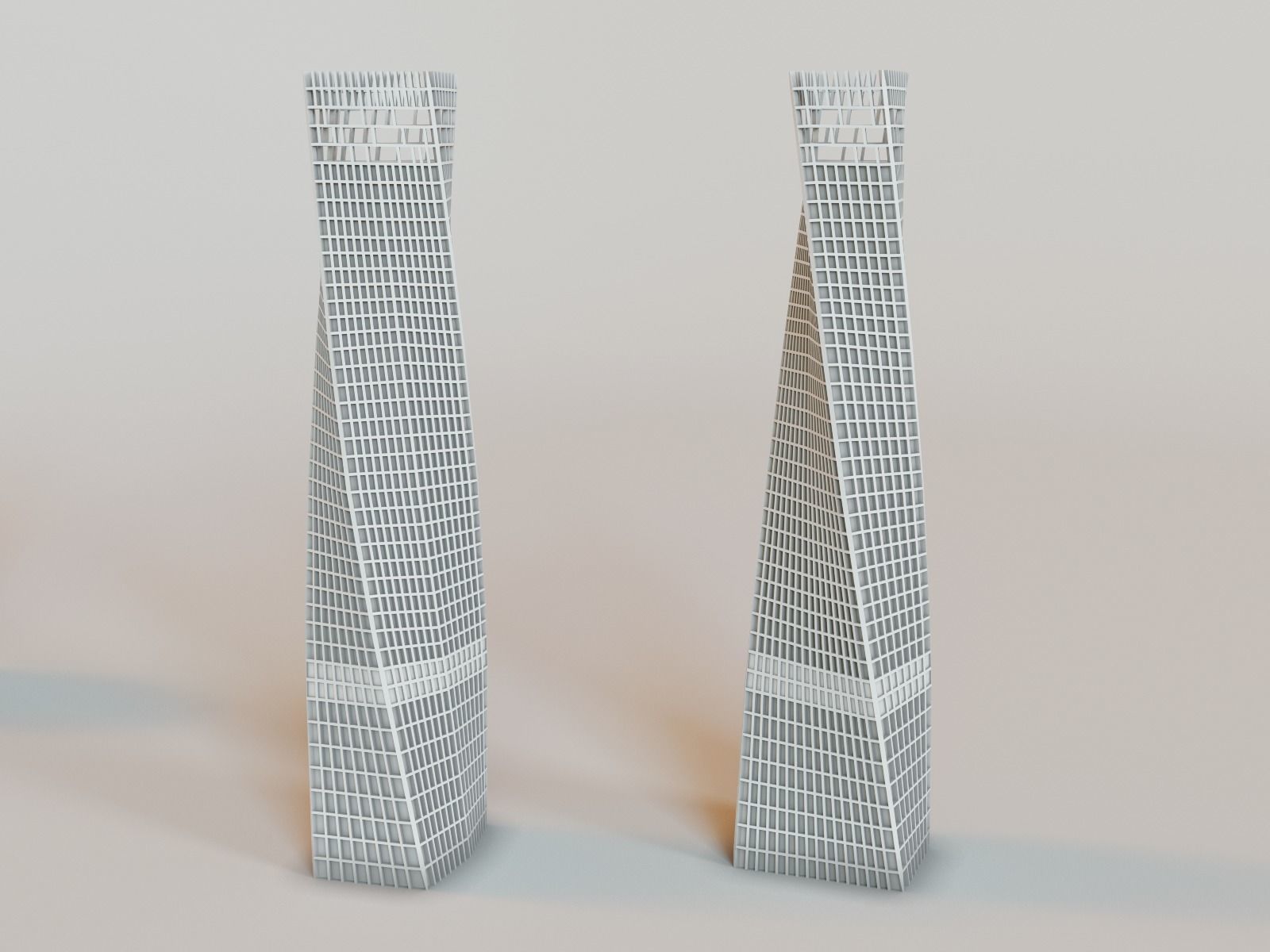 DUBAI skyline - landmarks collection 3D print model_25