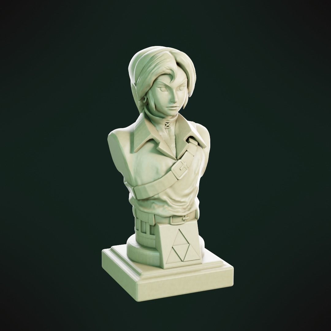 Link Ocarina of Time 3D model 3D printable CGTrader
