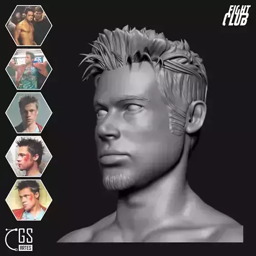 TYLER DURDEN - FIGHT CLUB 3D print model
