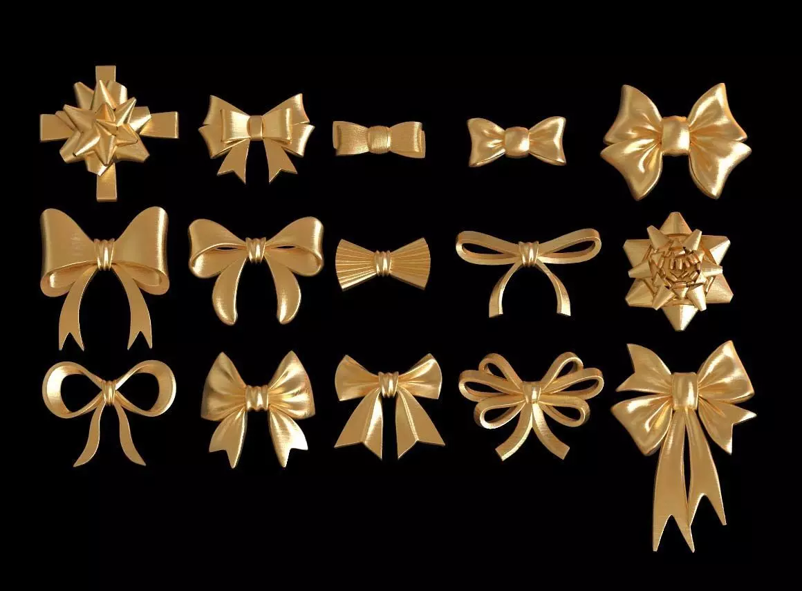 bows for print 3D print model_0