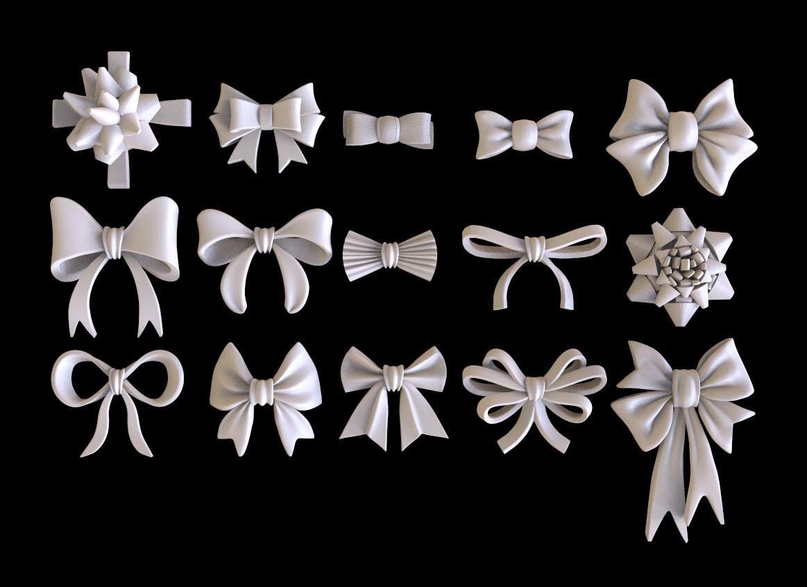 bows for print 3D print model_2
