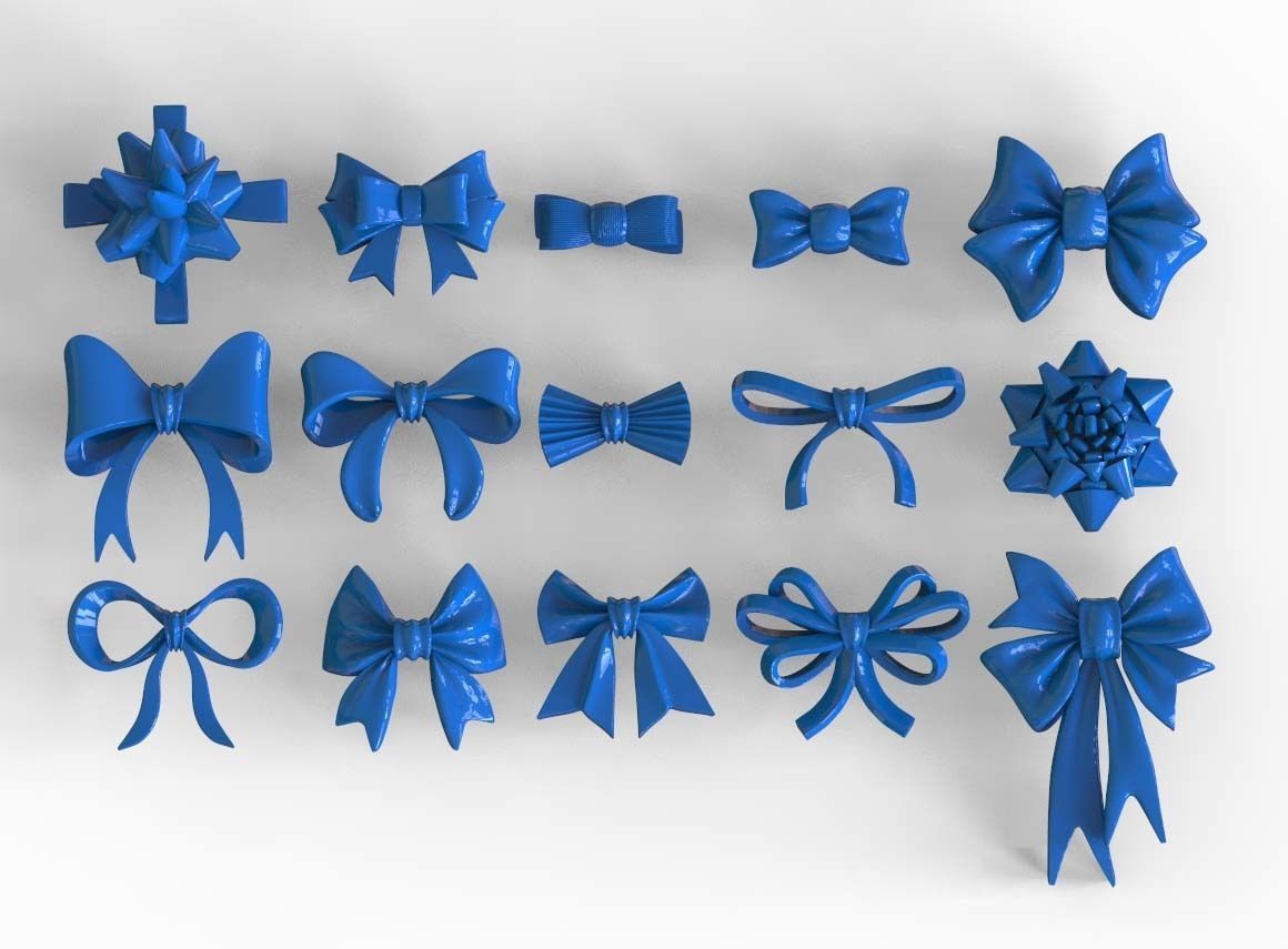 bows for print 3D print model_3