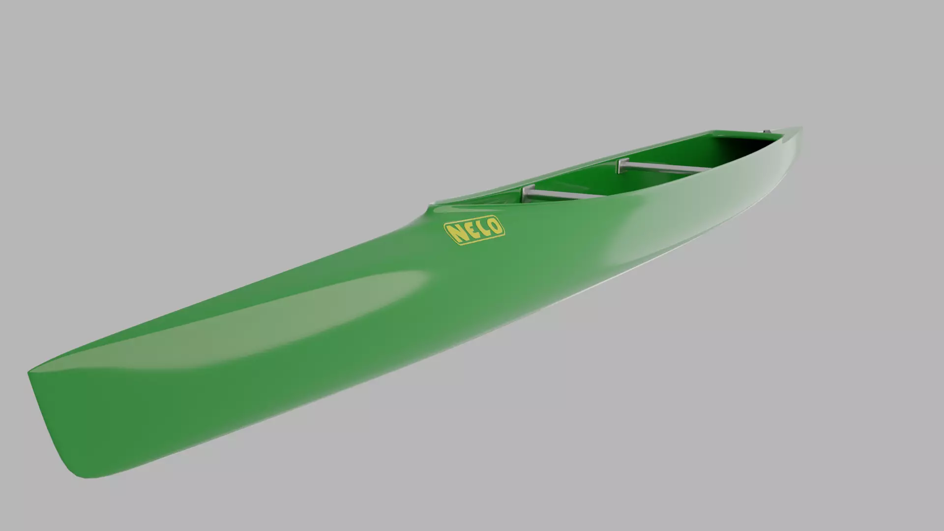 Sprint canoe - Nelo C2 CINCO 3D model_0
