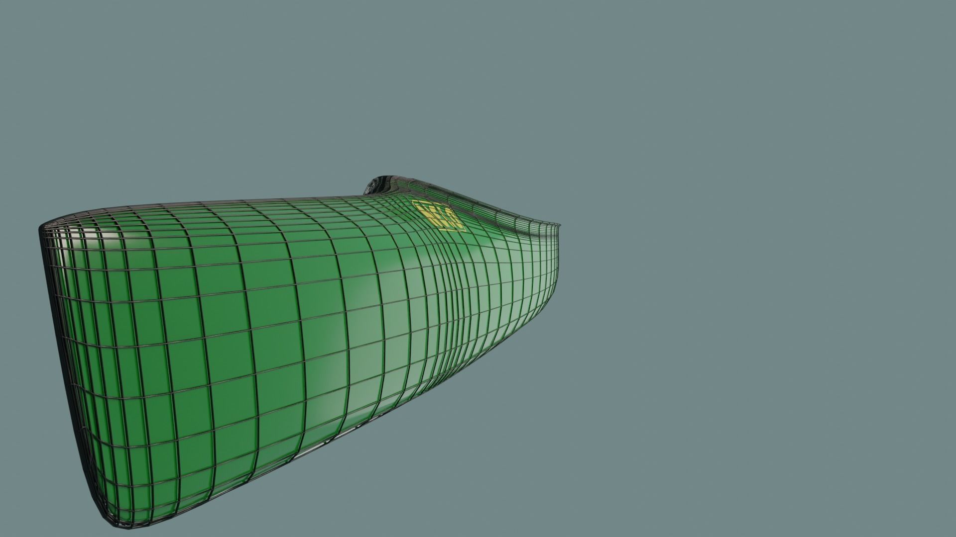 Sprint canoe - Nelo C2 CINCO 3D model_5