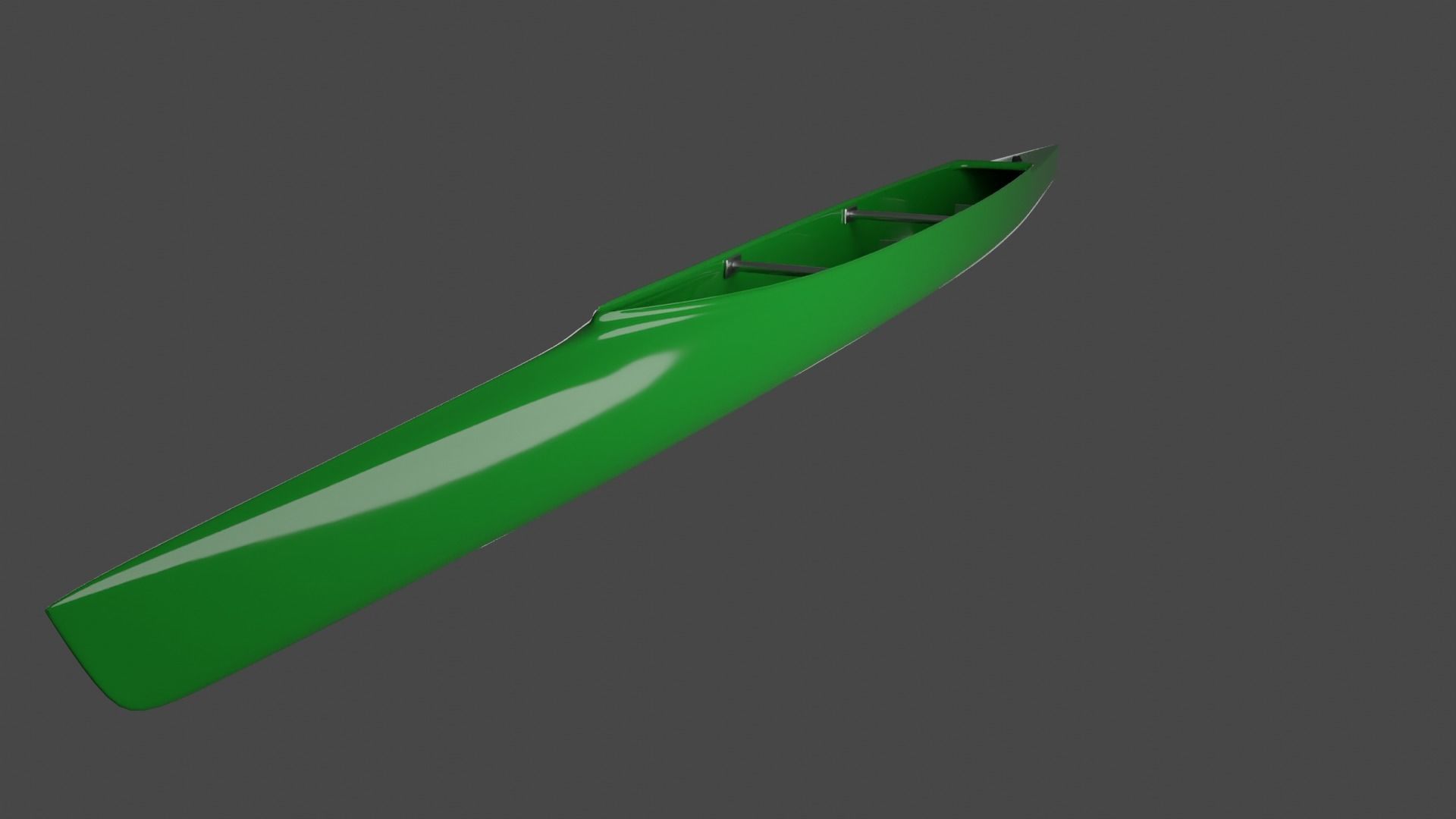 Sprint canoe - Nelo C2 CINCO 3D model_6