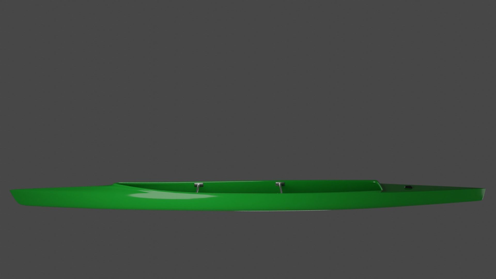 Sprint canoe - Nelo C2 CINCO 3D model_7