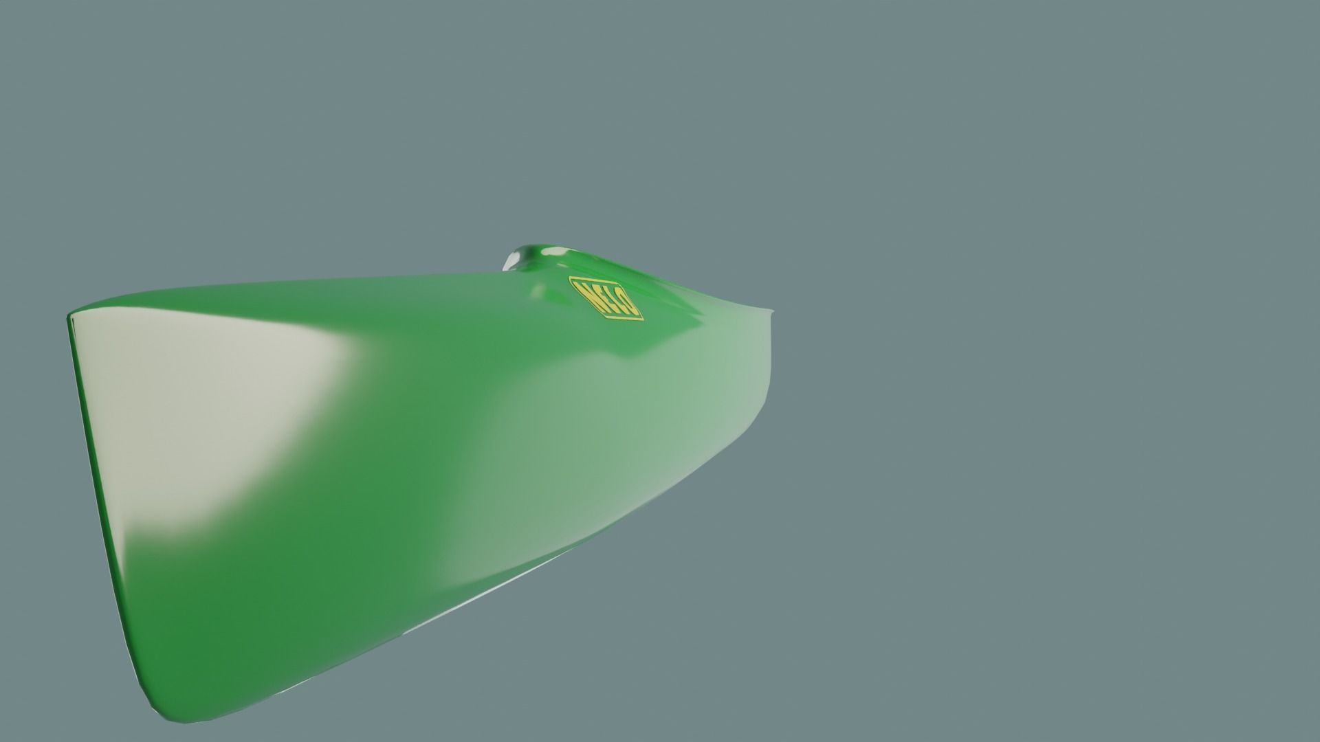 Sprint canoe - Nelo C2 CINCO 3D model_2