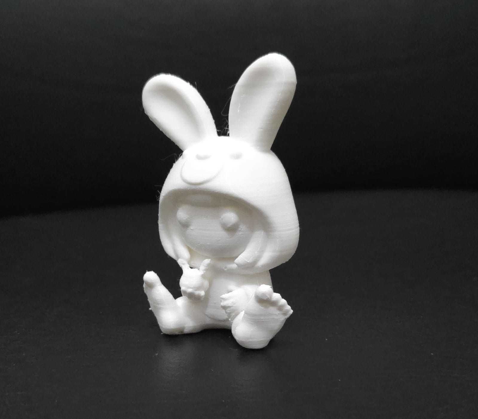 Girl Bunny Clothes 3D print model_5