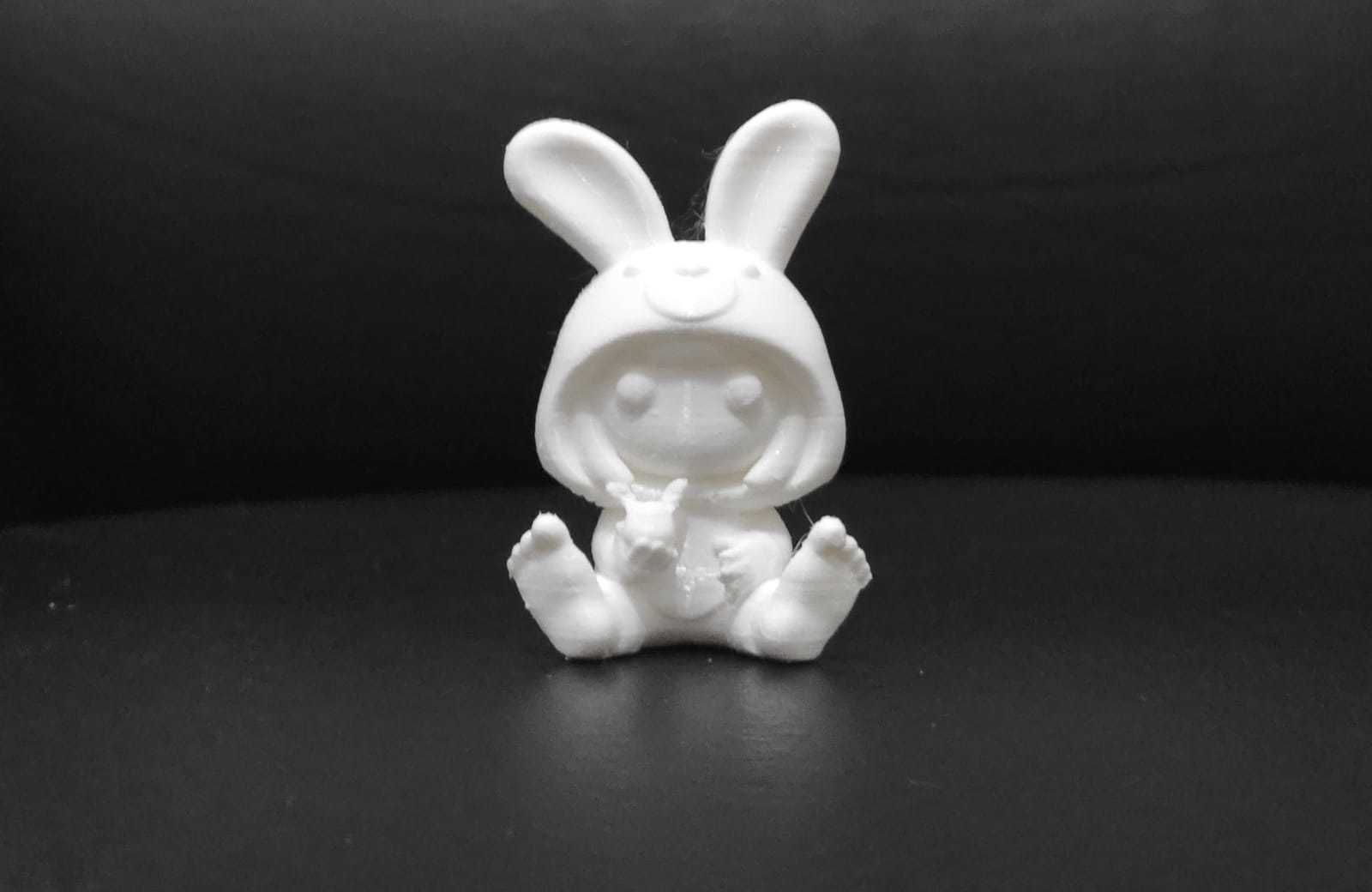Girl Bunny Clothes 3D print model_11