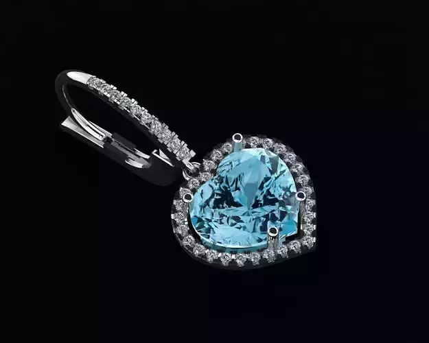 Heart shaped earrings