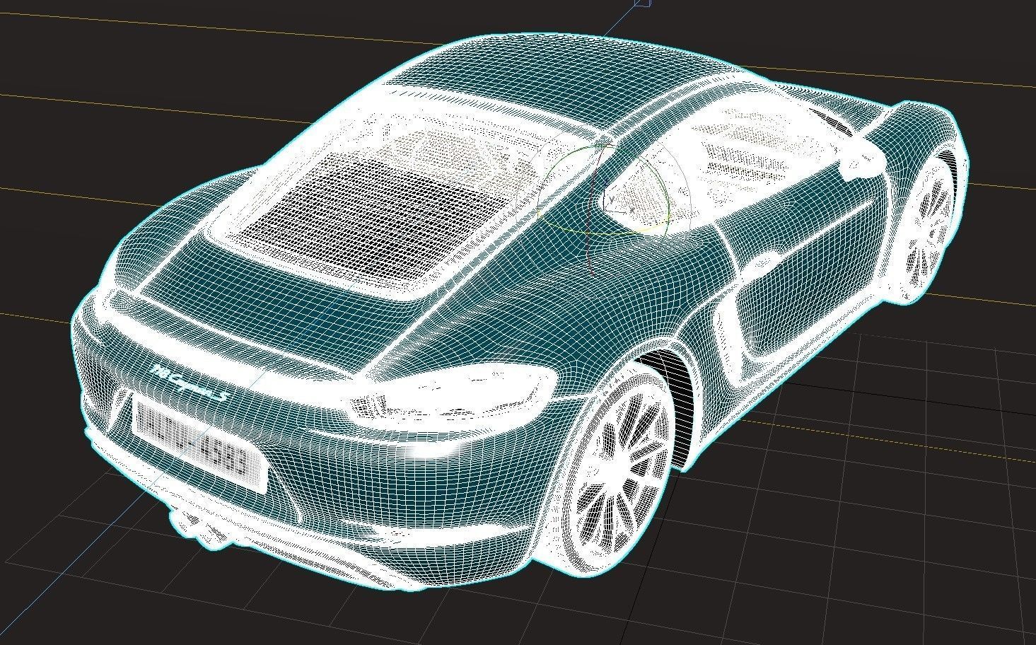 Porsche 718 Cayman S 3D model_9