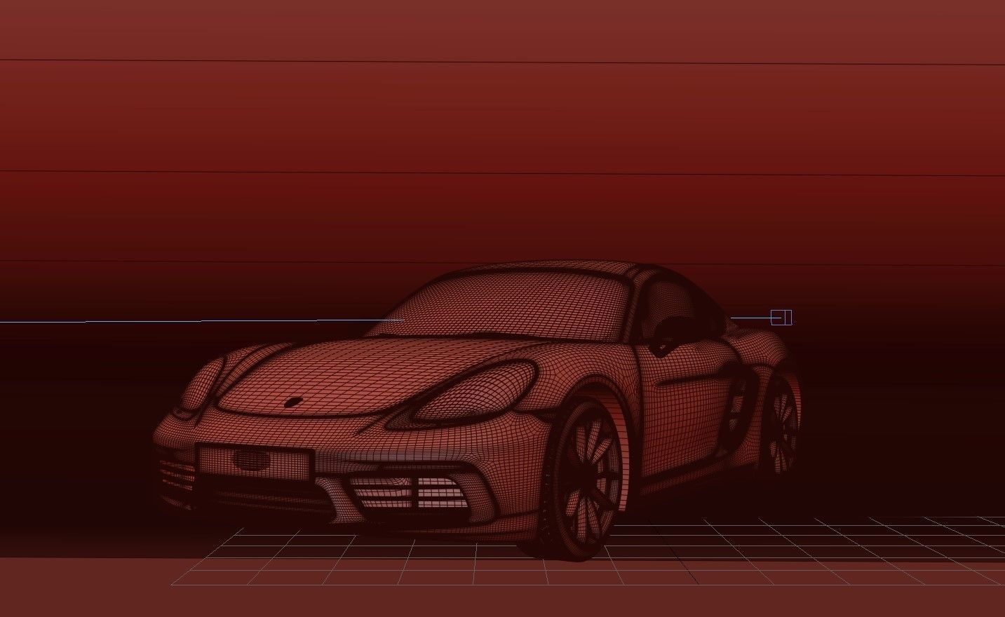 Porsche 718 Cayman S 3D model_5