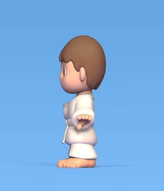 Fighter Boy 3D print model_2