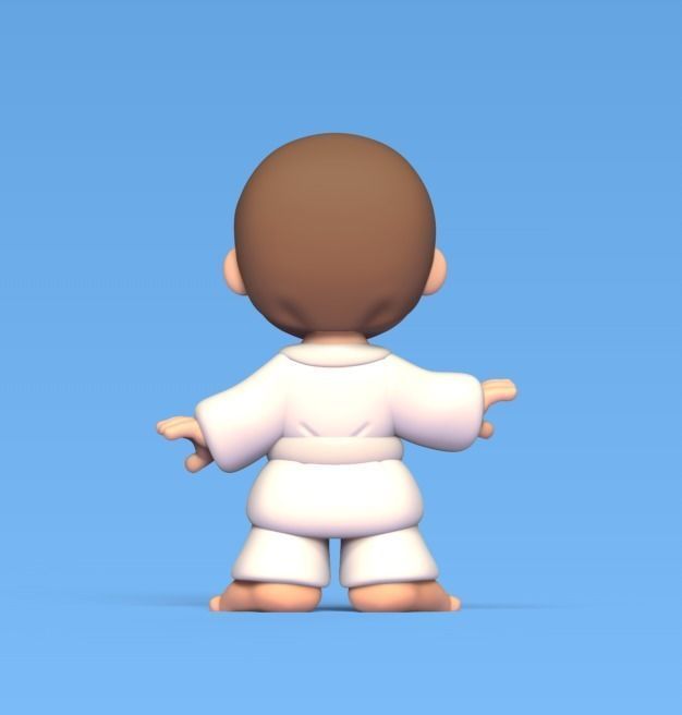 Fighter Boy 3D print model_3