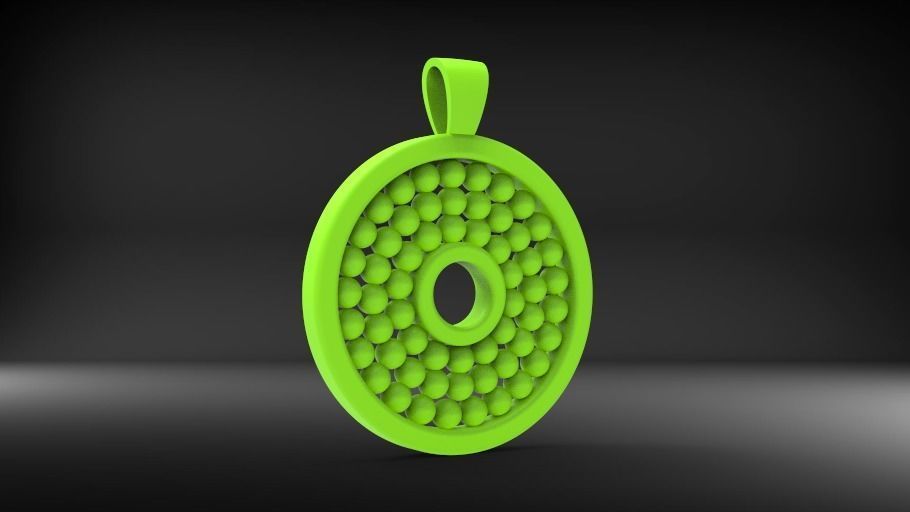 Pandent celtic knot pendant 3D Model Collection_16